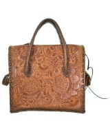 Carving Tribes（カービングトライブス）ハンドバッグ 茶 サイズ:- レディース/2200608581132