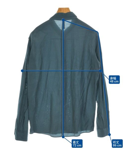 NO CONTROL AIR（ノーコントロールエアー）カジュアルシャツ 緑 サイズ:46(M位) メンズ/2200638358094