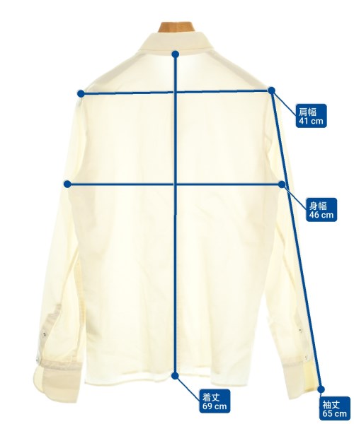 NO CONTROL AIR（ノーコントロールエアー）カジュアルシャツ 白 サイズ:48(L位) メンズ/2200638358100