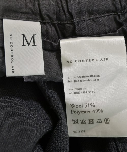 NO CONTROL AIR（ノーコントロールエアー）スラックス グレー サイズ:M メンズ/2200646500065