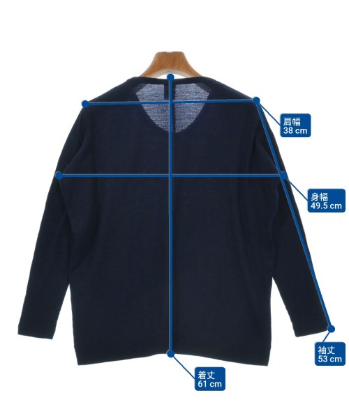 NO CONTROL AIR（ノーコントロールエアー）ニット・セーター 紺 サイズ:38(M位) レディース/2200588336388