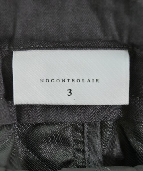 NO CONTROL AIR（ノーコントロールエアー）クロップドパンツ グレー サイズ:3(L位) レディース/2200642539014