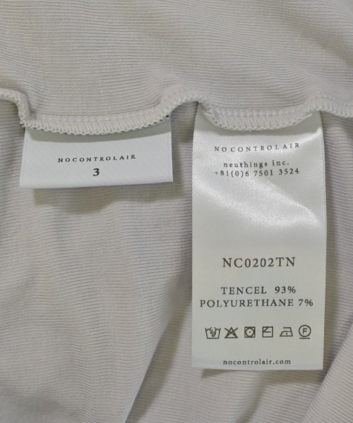NO CONTROL AIR（ノーコントロールエアー）Tシャツ・カットソー グレー サイズ:3(L位) レディース/2200713800050