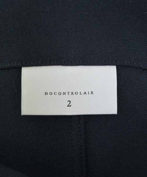 NO CONTROL AIR（ノーコントロールエアー）ノーカラージャケット 紺 サイズ:2(M位) レディース/2200651443050