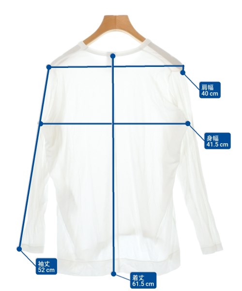 NO CONTROL AIR（ノーコントロールエアー）Tシャツ・カットソー 白 サイズ:38(M位) レディース/2200686078029