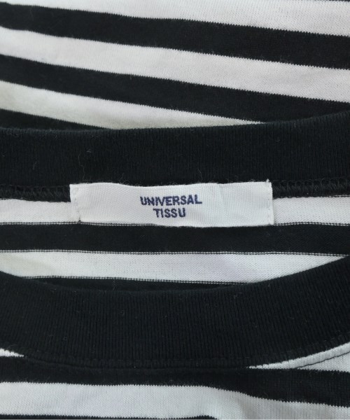 UNIVERSAL TISSU（ユニヴァーサルティシュ）Tシャツ・カットソー 黒 サイズ:F レディース/2200674091115