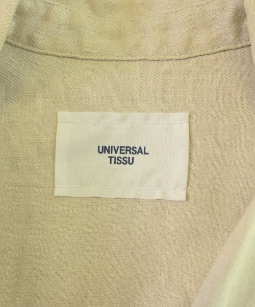 UNIVERSAL TISSU（ユニヴァーサルティシュ）カジュアルシャツ ベージュ サイズ:F メンズ/2200711016040