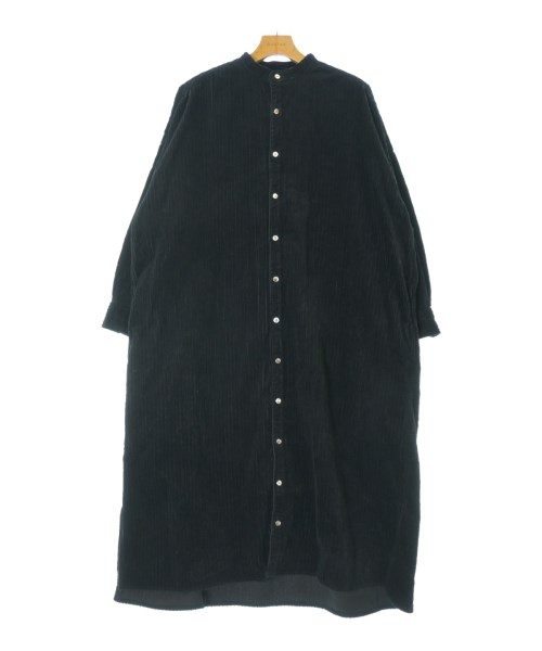 UNIVERSAL TISSU(ユニヴァーサルティシュ)シャツワンピース 黒 サイズ:F/2200652328028