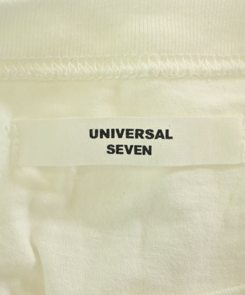 UNIVERSAL SEVEN（ユニヴァーサルセヴン）Tシャツ・カットソー 白 サイズ:F レディース/2200694795031