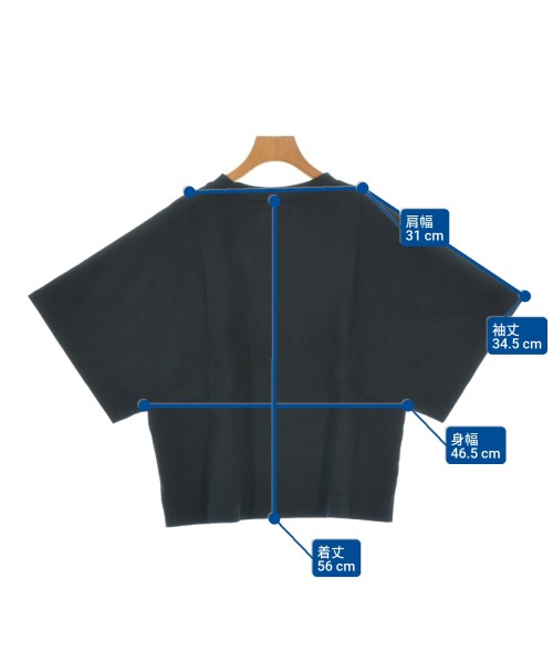 UNIVERSAL SEVEN（ユニヴァーサルセヴン）Tシャツ・カットソー 黒 サイズ:F レディース/2200686773030