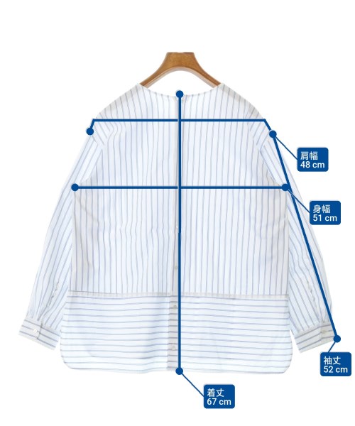 SWINSWING（スウィンスウィング）ブラウス 白 サイズ:38(M位) レディース/2200639780177