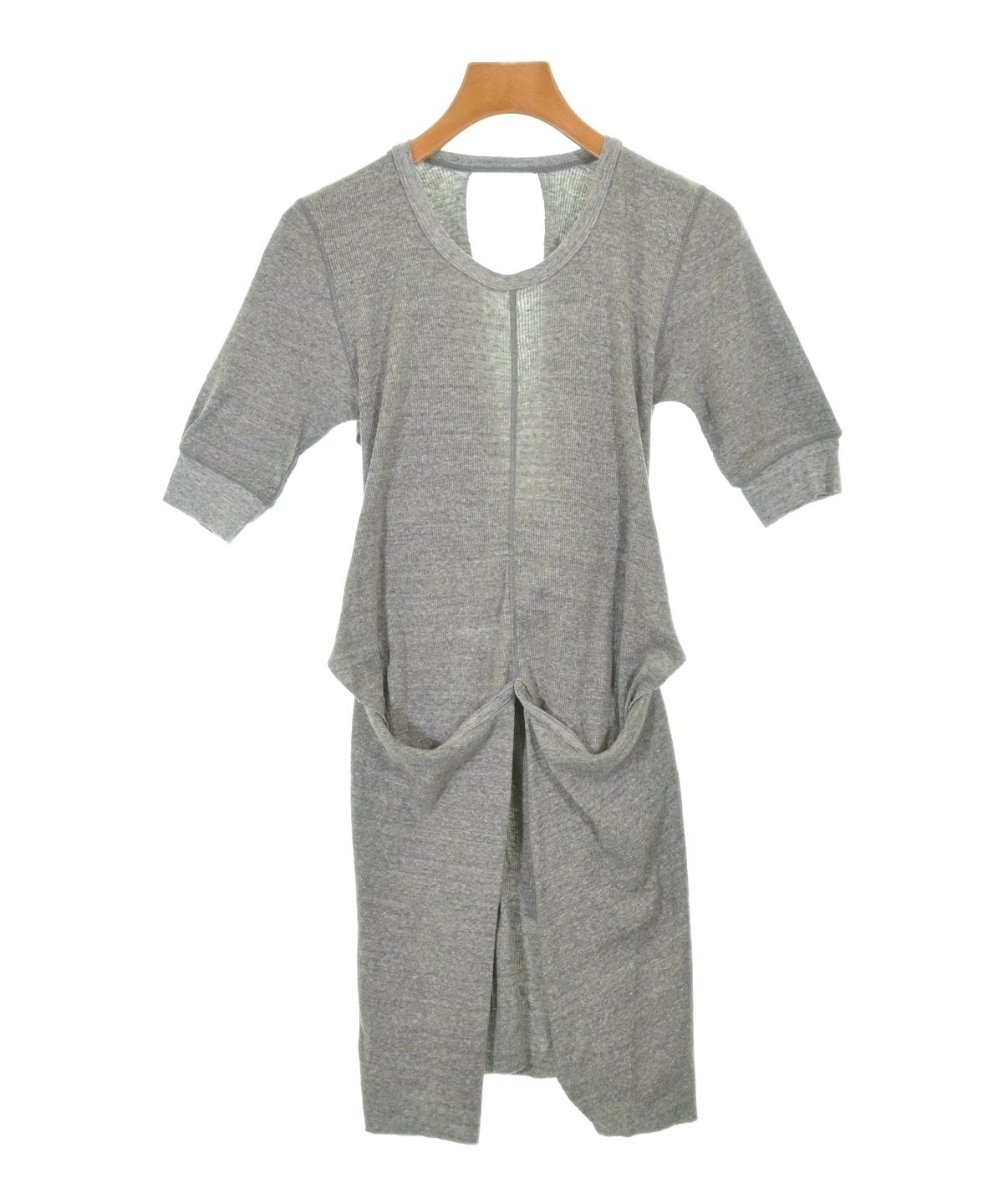 jonnlynx ジョンリンクス グレーTシャツ jonnlynx（ジョンリンクス）Tシャツ・カットソー グレー サイズ:-(XS位
