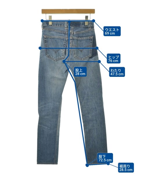 jonnlynx（ジョンリンクス）デニムパンツ 青 サイズ:25(S位) レディース/2200669577129