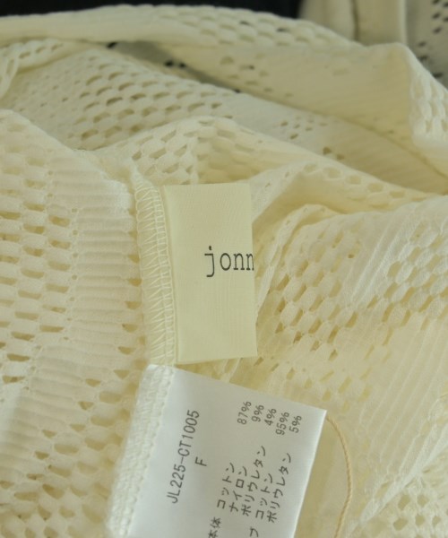 jonnlynx（ジョンリンクス）ノースリーブ 白 サイズ:F レディース/2200724541126