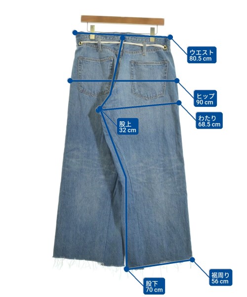 BONUM（ボナム）デニムパンツ 青 サイズ:-(XL位) レディース/2200608006024