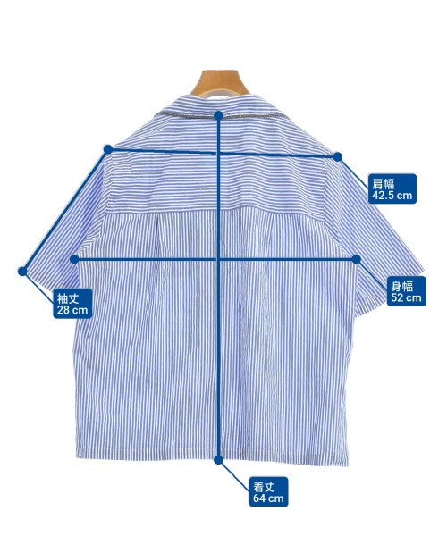 BONUM（ボナム）カジュアルシャツ 青 サイズ:F レディース/2200675448031