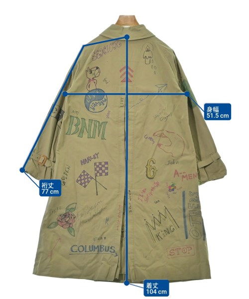 BONUM（ボナム）ステンカラーコート ベージュ サイズ:-(M位) レディース/2200666129017