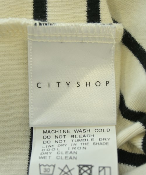CITYSHOP（シティーショップ）Tシャツ・カットソー 白 サイズ:F レディース/2200619142056