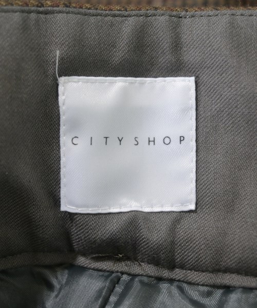 CITYSHOP（シティーショップ）スラックス カーキ サイズ:38(M位) レディース/2200621804140