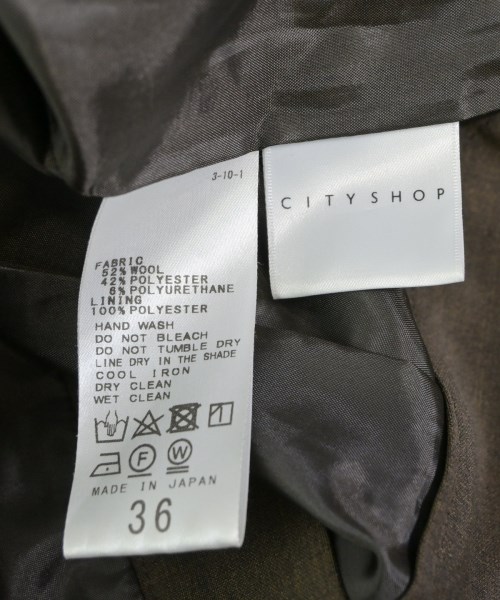 CITYSHOP（シティーショップ）その他 茶 サイズ:36(S位) レディース/2200636937024