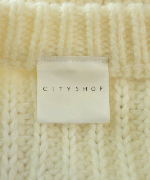 CITYSHOP（シティーショップ）ニット・セーター 白 サイズ:F レディース/2200642510020