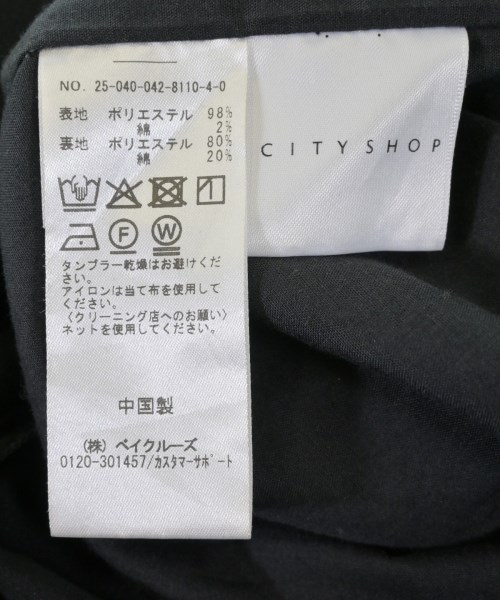 CITYSHOP（シティーショップ）ワンピース 黒 サイズ:36(S位) レディース/2200644458016