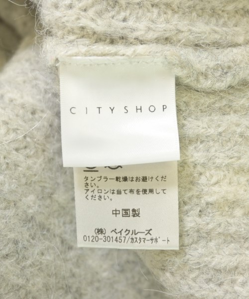 CITYSHOP（シティーショップ）ニット・セーター グレー サイズ:F レディース/2200612135208