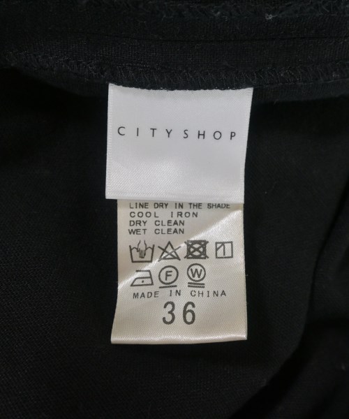 CITYSHOP（シティーショップ）ワンピース 黒 サイズ:36(S位) レディース/2200626138011