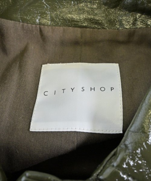 CITYSHOP（シティーショップ）ステンカラーコート カーキ サイズ:36(S位) レディース/2200630043011