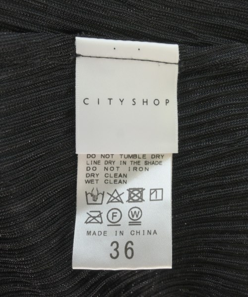 CITYSHOP（シティーショップ）ワンピース 黒 サイズ:36(S位) レディース/2200609757123
