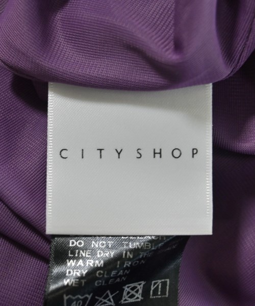 CITYSHOP（シティーショップ）オールインワン/サロペット 紫 サイズ:F レディース/2200609757130