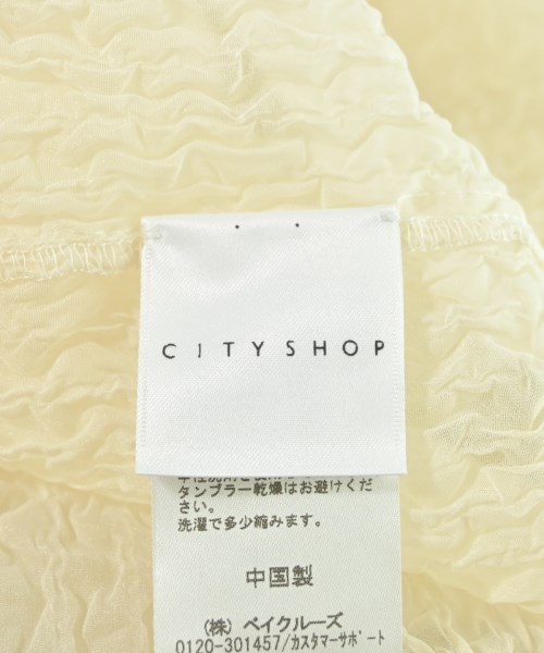 CITYSHOP（シティーショップ）カジュアルシャツ ベージュ サイズ:F レディース/2200609757246