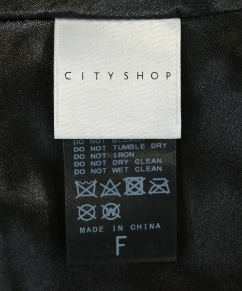CITYSHOP（シティーショップ）ベスト 黒 サイズ:F レディース/2200619402075