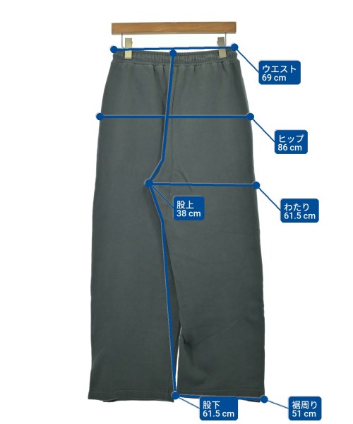 CITYSHOP（シティーショップ）スウェットパンツ 緑 サイズ:36(S位) レディース/2200692811115