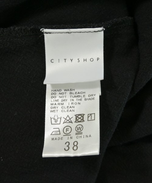 CITYSHOP（シティーショップ）ワンピース 黒 サイズ:38(M位) レディース/2200690221206