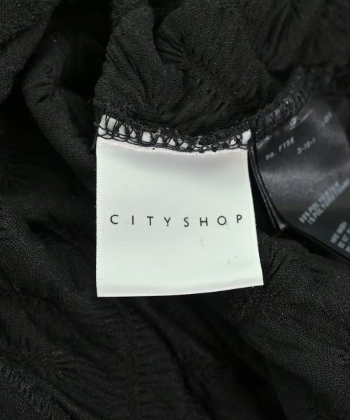 CITYSHOP（シティーショップ）ブラウス 黒 サイズ:-(L位) レディース/2200697938046