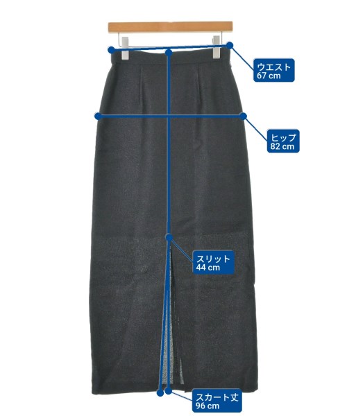 CITYSHOP（シティーショップ）ロング・マキシ丈スカート 黒 サイズ:38(M位) レディース/2200645555141