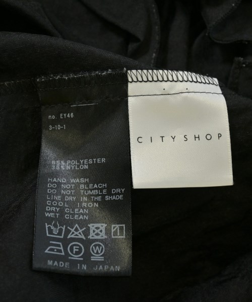 CITYSHOP（シティーショップ）ブラウス 黒 サイズ:-(M位) レディース/2200659079039
