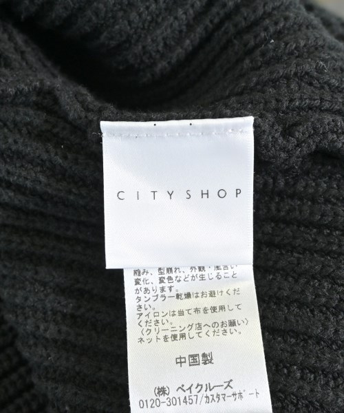 CITYSHOP（シティーショップ）ニット・セーター 黒 サイズ:-(S位) レディース/2200661096017