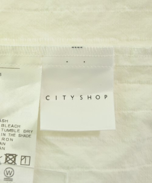 CITYSHOP（シティーショップ）カジュアルシャツ 白 サイズ:F レディース/2200709430063