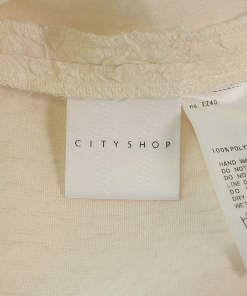 CITYSHOP（シティーショップ）カジュアルシャツ 白 サイズ:F レディース/2200717411023