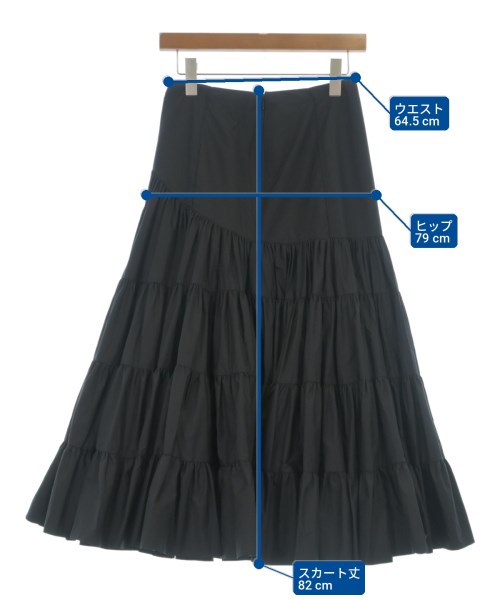 CITYSHOP（シティーショップ）ロング・マキシ丈スカート 黒 サイズ:38(M位) レディース/2200717411030