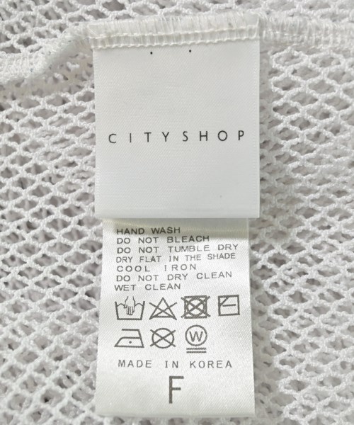 CITYSHOP（シティーショップ）Tシャツ・カットソー 白 サイズ:F レディース/2200717411092