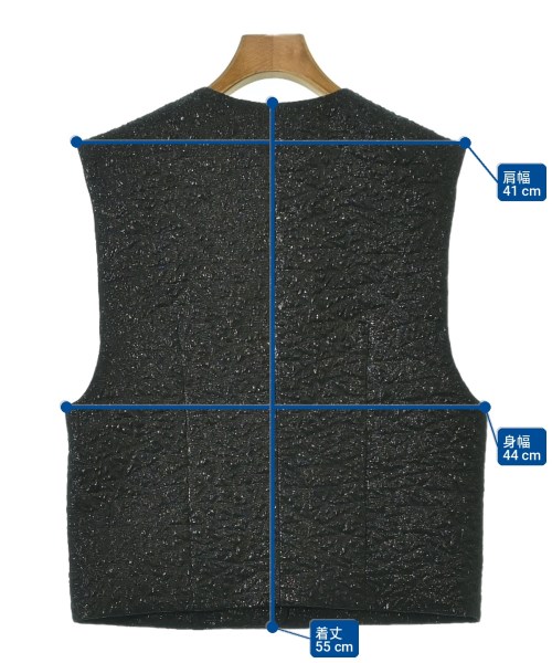 CITYSHOP（シティーショップ）ベスト 黒 サイズ:38(M位) レディース/2200717690039
