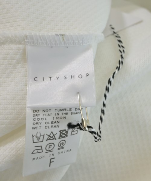 CITYSHOP（シティーショップ）Tシャツ・カットソー 白 サイズ:F レディース/2200648537021