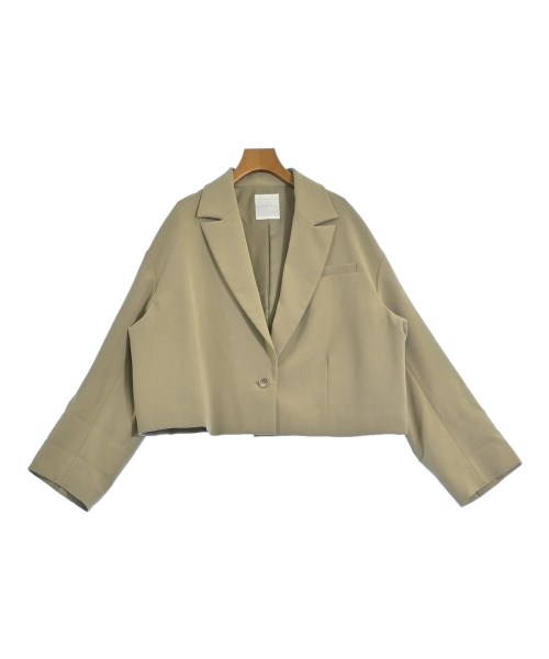 CITYSHOP(シティーショップ)テーラードジャケット ベージュ サイズ:38(M位)/2200638731071