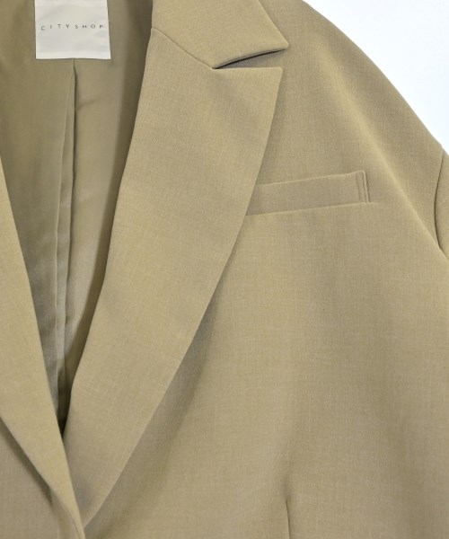 CITYSHOP（シティーショップ）テーラードジャケット ベージュ サイズ:38(M位) レディース/2200638731071