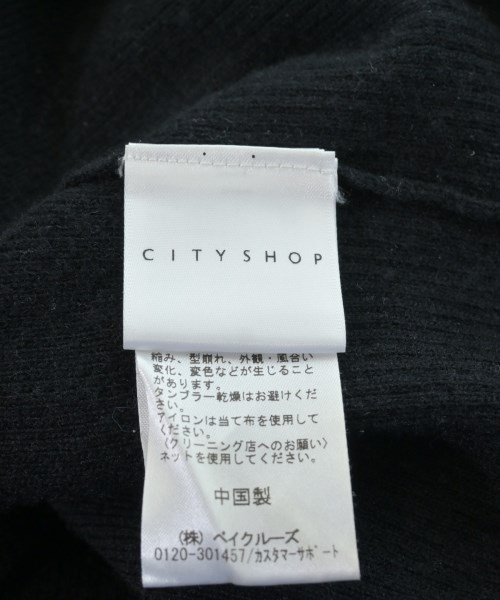 CITYSHOP（シティーショップ）カーディガン 黒 サイズ:-(M位) レディース/2200646047072