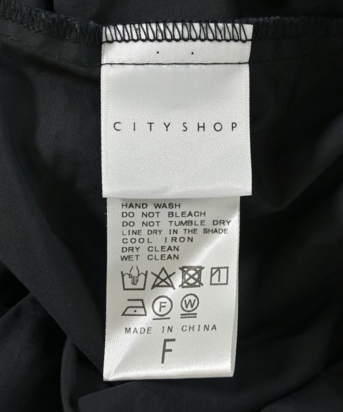 CITYSHOP（シティーショップ）ブラウス 黒 サイズ:F レディース/2200700603053