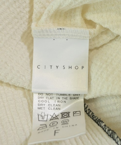 CITYSHOP（シティーショップ）Tシャツ・カットソー 白 サイズ:F レディース/2200664258047